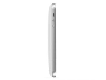 mophie space pack Battery Case with 32GB Storage for iPhone SE(1st Gen)/5s/5 - White/Silver