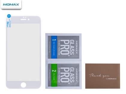 MOMAX Full Frame Glass Screen Protector for iPhone 6 & 7 - White
