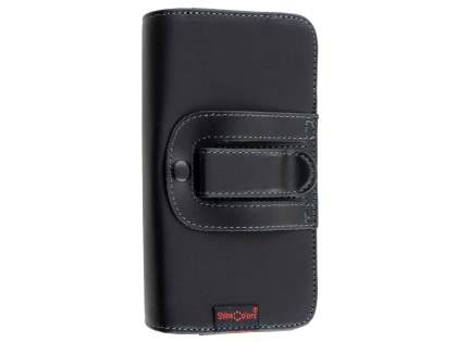 Extra-tough Genuine Leather ShineColours belt pouch (Bumper Case Compatible)