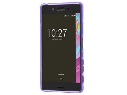 Wave Case for Sony Xperia X - Frosted Purple/Purple