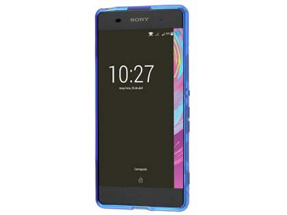 Wave Case for Sony Xperia XA - Frosted Blue/Blue