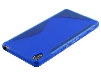 Wave Case for Sony Xperia XA - Frosted Blue/Blue