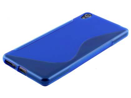 Wave Case for Sony Xperia XA - Frosted Blue/Blue