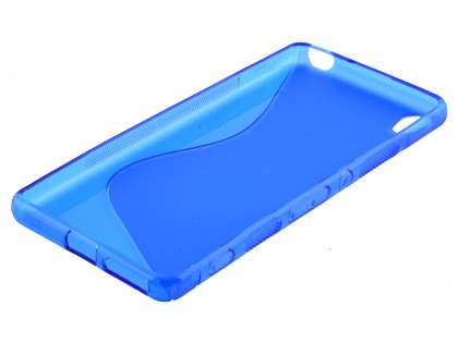 Wave Case for Sony Xperia XA - Frosted Blue/Blue