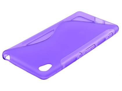 Wave Case for Sony Xperia XA - Frosted Purple/Purple