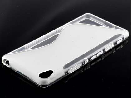 Wave Case for Sony Xperia XA - Frosted Clear/Clear