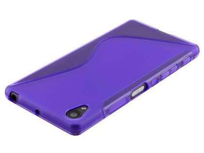 Wave Case for Sony Xperia X - Frosted Purple/Purple