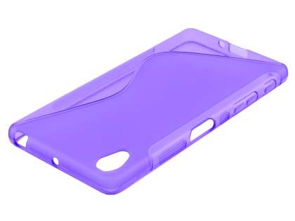 Wave Case for Sony Xperia X - Frosted Purple/Purple