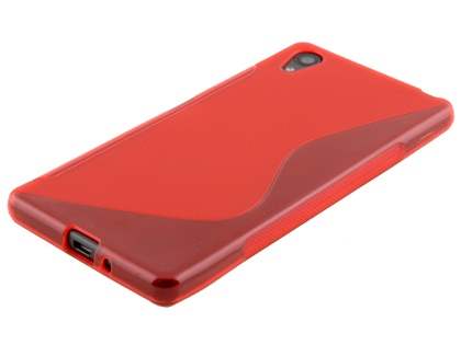 Wave Case for Sony Xperia X Performance - Frosted Red/Red