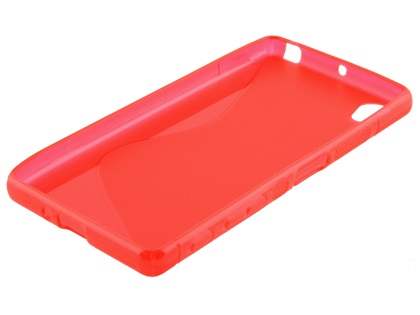 Wave Case for Sony Xperia X Performance - Frosted Red/Red