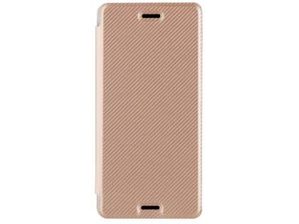 RoXfit Premium Book Case for Sony Xperia X - Rose Gold