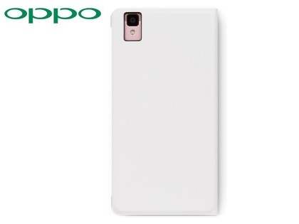 Genuine OPPO R7s Smart Flip Cover - White
