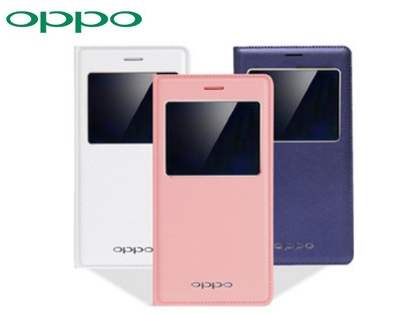 Genuine OPPO R7s Smart Flip Cover - Blue