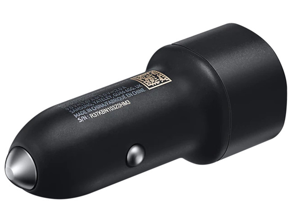 Samsung Adaptive 2A Fast Charging USB-A Dual-Port Car Charger - Black
