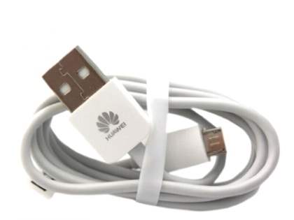 Genuine Huawei Micro USB to USB-A Data Cable - White Micro USB