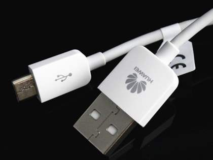 Genuine Huawei Micro USB to USB-A Data Cable - White