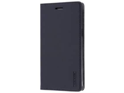 Mercury Goospery Blue Moon Wallet Case for Samsung Galaxy Note FE - Classic Black