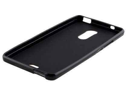 Frosted TPU Gel Case for ZTE Blade V Plus - Classic Black