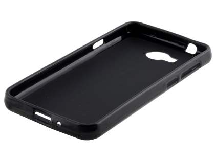 Frosted TPU Gel Case for Huawei Y3II - Classic Black