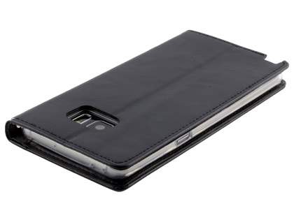 Mercury Goospery Blue Moon Wallet Case for Samsung Galaxy Note FE - Classic Black