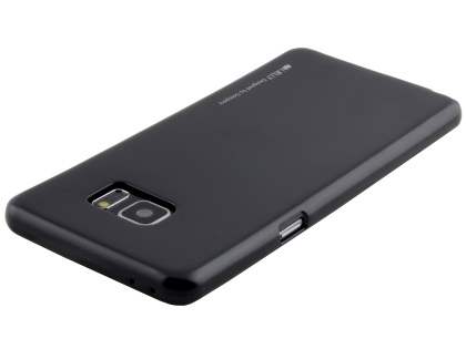 Mercury Goospery iJelly Gel Case for Samsung Galaxy Note FE - Metallic Black
