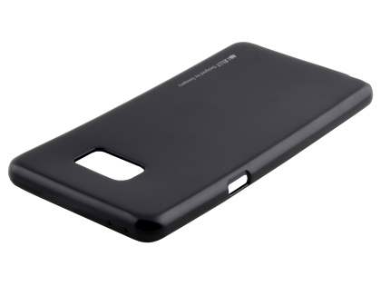 Mercury Goospery iJelly Gel Case for Samsung Galaxy Note FE - Metallic Black