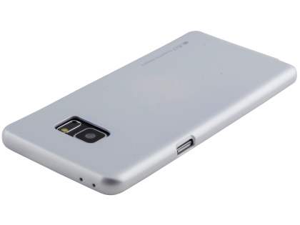 Mercury Goospery iJelly Gel Case for Samsung Galaxy Note FE - Metallic Silver