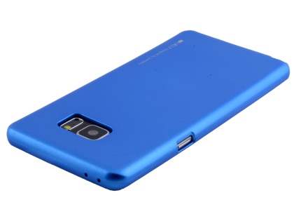 Mercury Goospery iJelly Gel Case for Samsung Galaxy Note FE - Metallic Blue