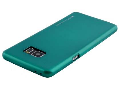 Mercury Goospery iJelly Gel Case for Samsung Galaxy Note FE - Metallic Green