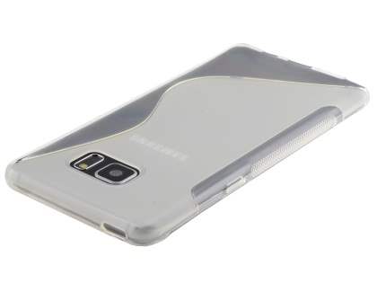 Wave Case for Samsung Galaxy Note FE - Frosted Clear/Clear