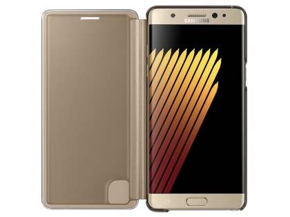 Genuine Samsung Galaxy Note7 Clear View Cover - Bronze