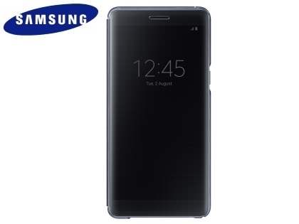 Genuine Samsung Galaxy Note7 Clear View Cover - Black Genuine Samsung Galaxy Note7 Clear View Cover - Black
