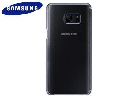 Genuine Samsung Galaxy Note7 Clear View Cover - Black
