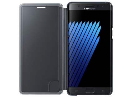 Genuine Samsung Galaxy Note7 Clear View Cover - Black