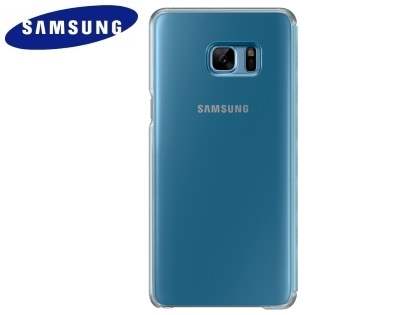 Genuine Samsung Galaxy Note7 Clear View Cover - Blue