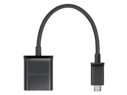 Genuine Samsung USB-A to Micro USB OTG Connection Kit - Black Micro USB OTG