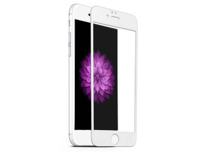 3D Full Coverage Tempered Glass Screen Protector for Apple iPhone 6s/6 - White