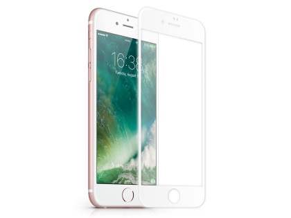 3D Full Coverage Tempered Glass Screen Protector for iPhone 8/7 Plus - White 3D Full Coverage Tempered Glass Screen Protector for iPhone 8/7 Plus - White