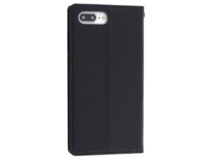 Mercury Goospery Blue Moon Wallet Case for iPhone 8 Plus/7 Plus - Black