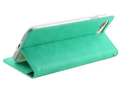 Mercury Goospery Blue Moon Wallet Case for iPhone 8 Plus/7 Plus - Mint
