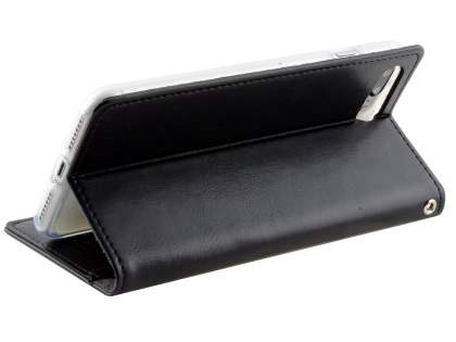 Mercury Goospery Blue Moon Wallet Case for iPhone 8 Plus/7 Plus - Black