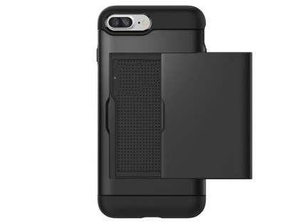 Impact Case with Card Pocket for iPhone 8 Plus/7 Plus - Midnight Blue