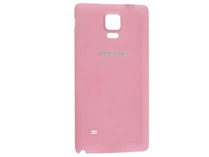 Genuine Samsung Galaxy Note 4 Battery Cover - Pink Battery Cover