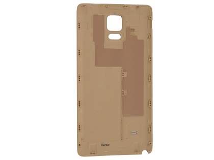 Genuine Samsung Galaxy Note 4 Battery Cover - Copper Gold