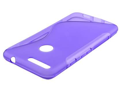 Wave Case for Google Pixel - Frosted Purple/Purple Soft Cover