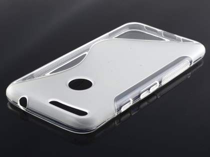 Wave Case for Google Pixel - Frosted Clear/Clear Soft Cover