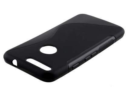 Wave Case for Google Pixel XL - Frosted Black/Black Soft Cover
