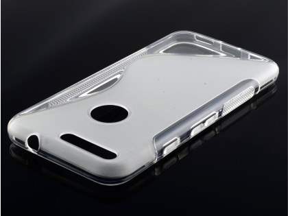 Wave Case for Google Pixel XL - Frosted Clear/Clear Soft Cover