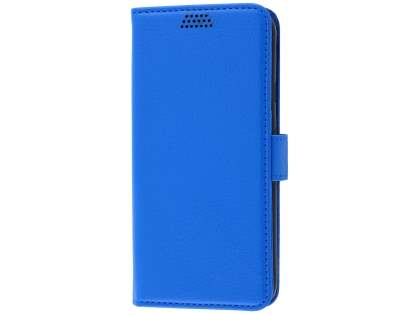 Slim Synthetic Leather Wallet Case with Stand for Google Pixel - Blue