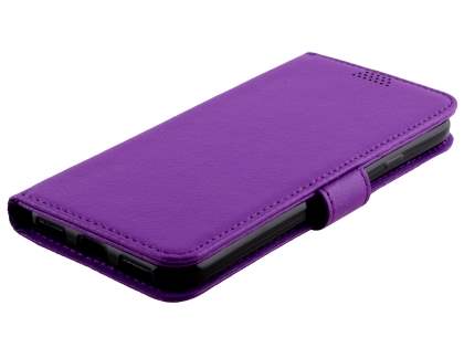 Slim Synthetic Leather Wallet Case with Stand for Google Pixel XL - Purple